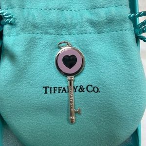 Lavender heart charm